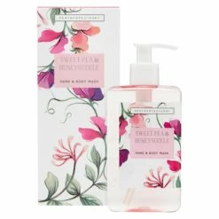 Heathcote & Ivory Sweet Pea & Honeysuckle Hand And Body Wash