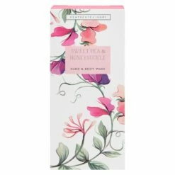 Heathcote & Ivory Sweet Pea & Honeysuckle Hand And Body Wash -gifts shop heathcote and ivory fg2328 sweet pea and honeysuckle hand and body wash 4
