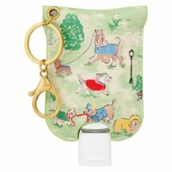 Cath Kidston Park Dogs 45ml Hand Sanitising Gel Bag Charm -gifts shop heathcote and ivory fg5121 cath kidston park dogs hand sanitiser charm 3