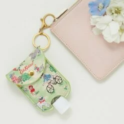 Cath Kidston Park Dogs 45ml Hand Sanitising Gel Bag Charm -gifts shop heathcote and ivory fg5121 cath kidston park dogs hand sanitiser charm lifestyle
