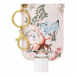 Cath Kidston The Artist’s Kingdom 45ml Hand Sanitising Gel Bag Charm -gifts shop heathcote ivory fg2635 cath kidston artists kingdom 45ml hand gel bag charm 3