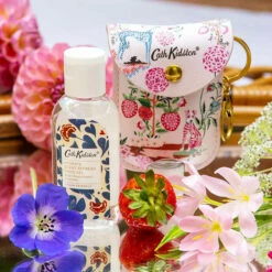 Cath Kidston The Artist’s Kingdom 45ml Hand Sanitising Gel Bag Charm -gifts shop heathcote ivory fg2635 cath kidston artists kingdom 45ml hand gel bag charm lifestyle