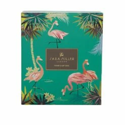 Sara Miller Tahiti Hand Cream & Lip Gloss Duo -gifts shop heathcote ivory fg98420 sara miller hand and lip tin 2