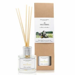 Home County Candle Co. The Wiltshire - Oakmoss & Amber Reed Diffuser