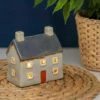 Shudehill Village Pottery Grey Croft House Tealight Holder