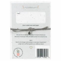 Langs ‘Fearless’ Bracelet & Plantable Seed Card -gifts shop langs 4sw203 fearless bracelet and plantable seed card 3