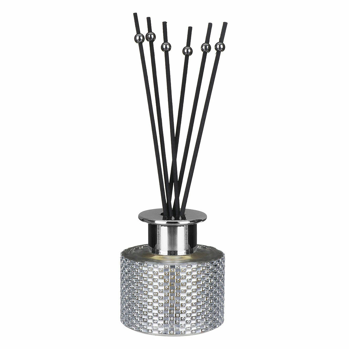 Desire Silver Diamante Pomegranate Noir 100ml Reed Diffuser 3 Desire Silver Diamante Pomegranate Noir 100ml Reed Diffuser - Image 3