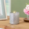 Desire Silver Diamante Pomegranate Noir Soy Wax Candle