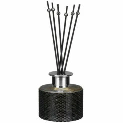 Desire Black Diamante Pomegranate Noir 200ml Reed Diffuser 6 Desire Black Diamante Pomegranate Noir 200ml Reed Diffuser -gifts shop lesser pavey lp49957 black diamante pomegranate noir 200ml reed diffuser 2