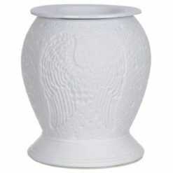 Desire Bulbous Angel Wings Aroma Ceramic Lamp Wax Melt Warmer