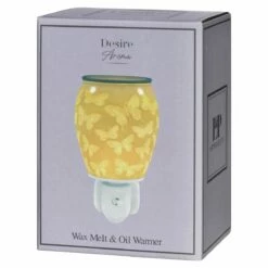 Desire Butterfly Plug In Wax Melt Warmer -gifts shop lesser and pavey lp47140 wall plug butterflies wax melt warmer 03