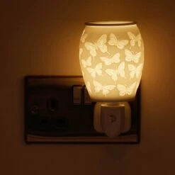 Desire Butterfly Plug In Wax Melt Warmer -gifts shop lesser and pavey lp47140 wall plug butterflies wax melt warmer lifestyle 3
