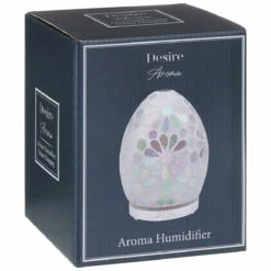Desire White Flower Egg Colour Changing Aroma Humidifier -gifts shop lesser and pavey lp47500 desire white flower humidifier 3