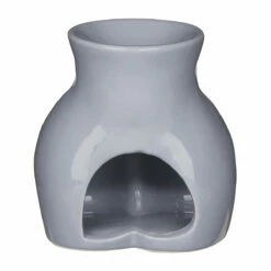 Desire Grey Body Derriere Wax Warmer -gifts shop lesser and pavey lp48110 grey derriere melt warmer 4