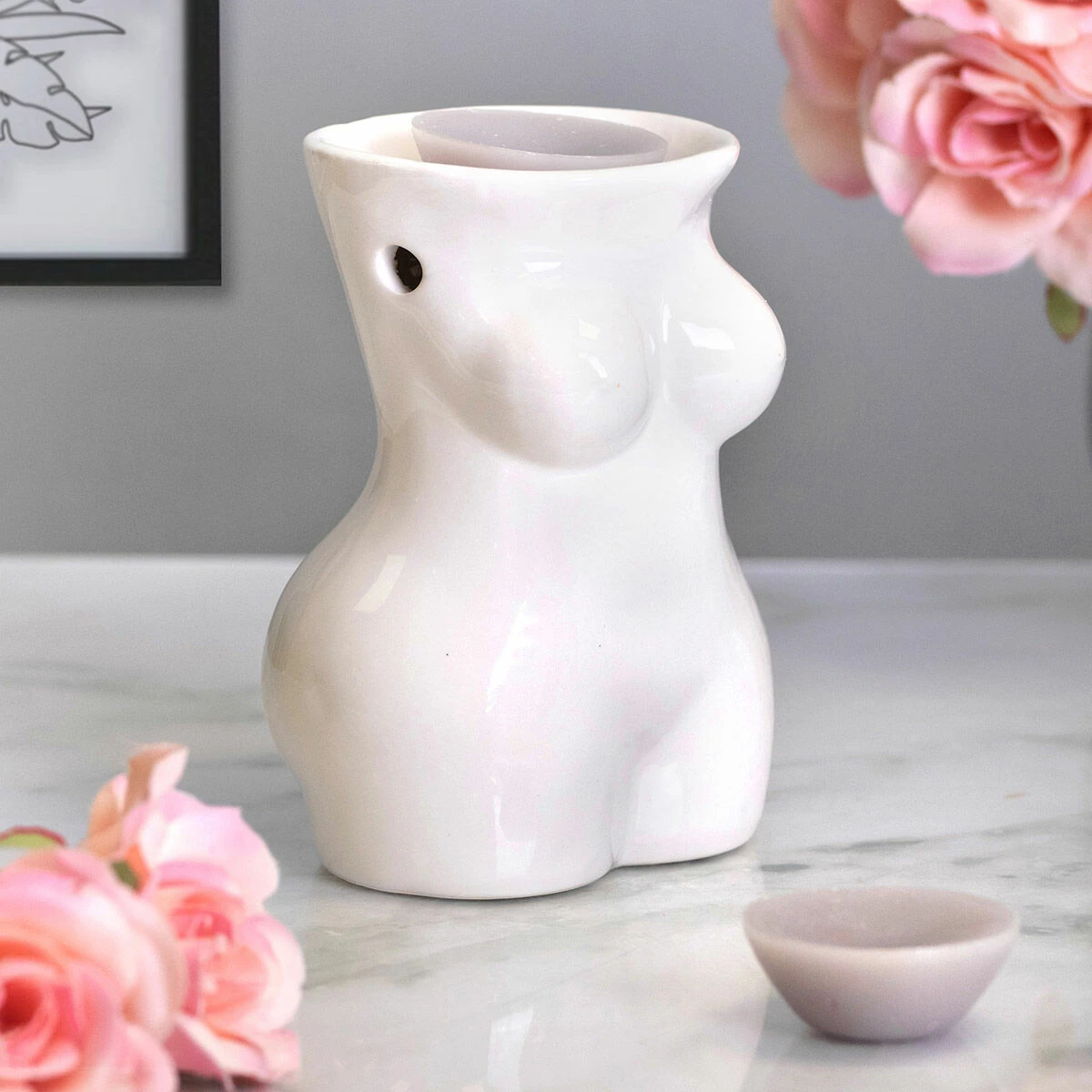 Desire White Body Torso Wax Warmer 1 Desire White Body Torso Wax Warmer