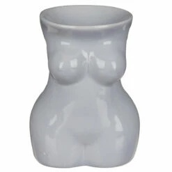 Desire Grey Body Torso Wax Warmer -gifts shop lesser and pavey lp48114 grey torso melt warmer 04