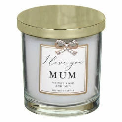 I Love You Mum Candle