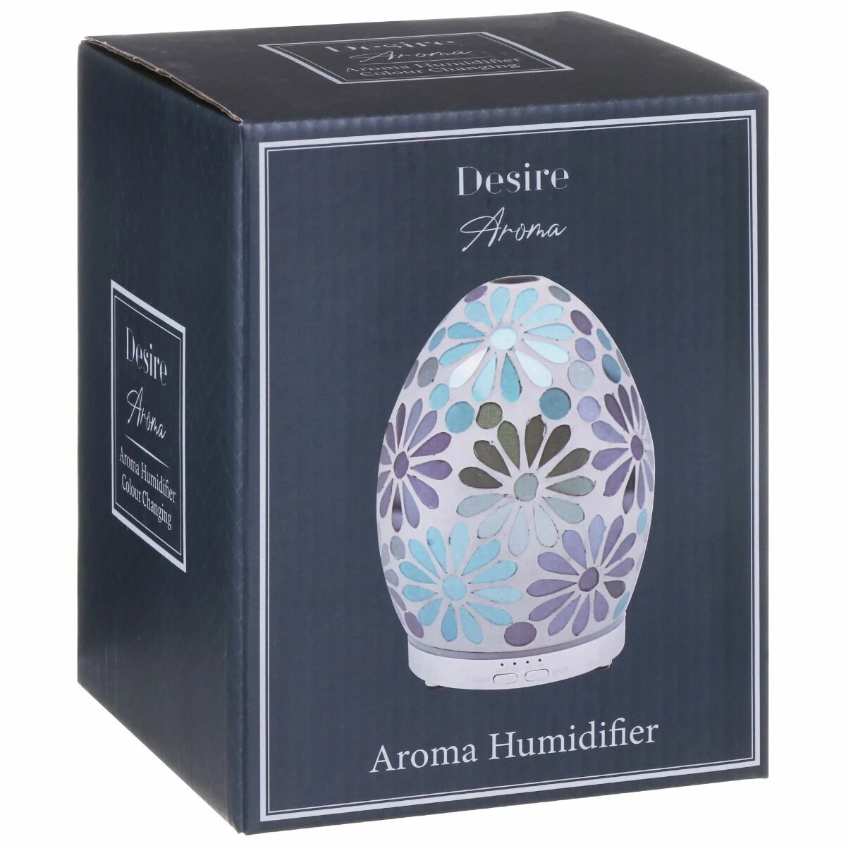 Desire Blue Flower Mosaic Egg Colour Changing Aroma Humidifier 4 Desire Blue Flower Mosaic Egg Colour Changing Aroma Humidifier - Image 4