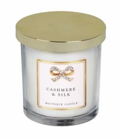 Boutique Cashmere & Silk Candle -gifts shop lp72281 lesser pavey boutique cashmere silk candle lid
