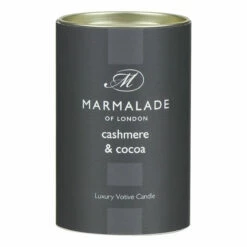 Marmalade Of London Cashmere & Cocoa 70g Votive Glass Soy Candle -gifts shop marmalade of london 10114 cashmere cocoa 70g votive glass soy candle 4