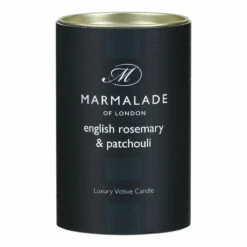 Marmalade Of London English Rosemary & Patchouli 70g Votive Glass Soy Candle -gifts shop marmalade of london 10305 english rosemary patchouli 70g votive glass soy candle 4