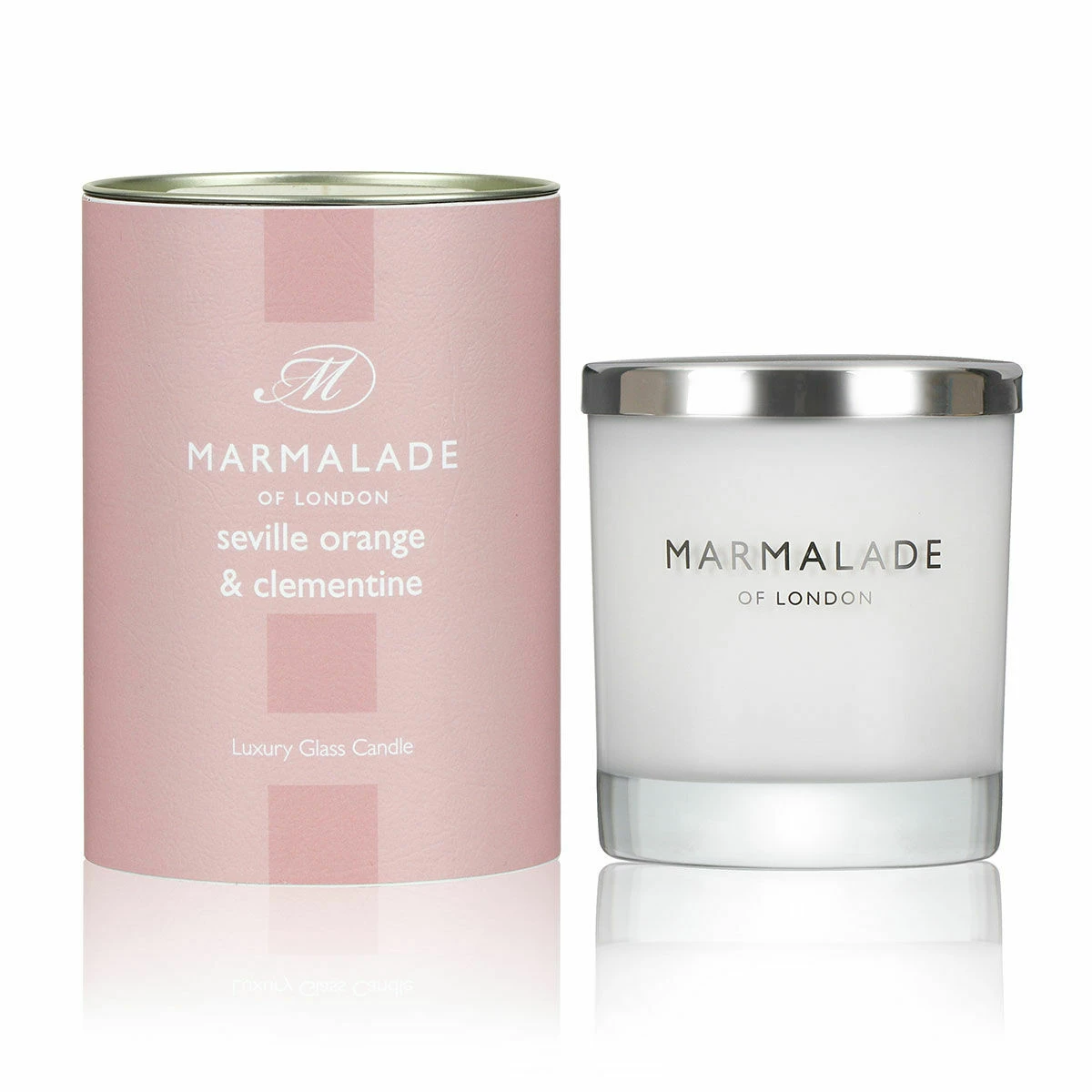 Marmalade Of London Seville Orange & Clementine 230g Luxury Glass Soy Candle 1 Marmalade Of London Seville Orange & Clementine 230g Luxury Glass Soy Candle