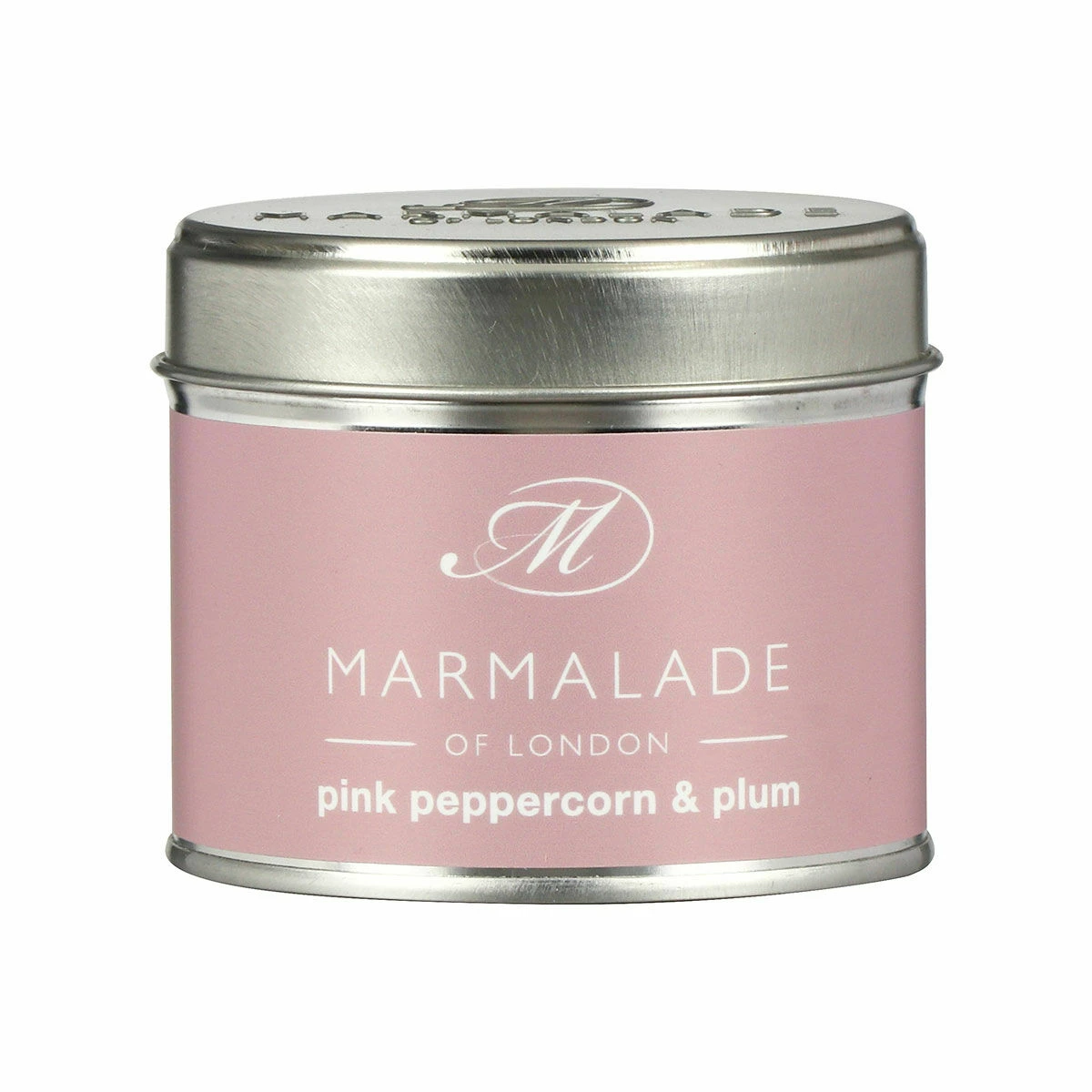Marmalade Of London Pink Peppercorn & Plum 210g Tin Soy Candle 6 Marmalade Of London Pink Peppercorn & Plum 210g Tin Soy Candle - Image 6