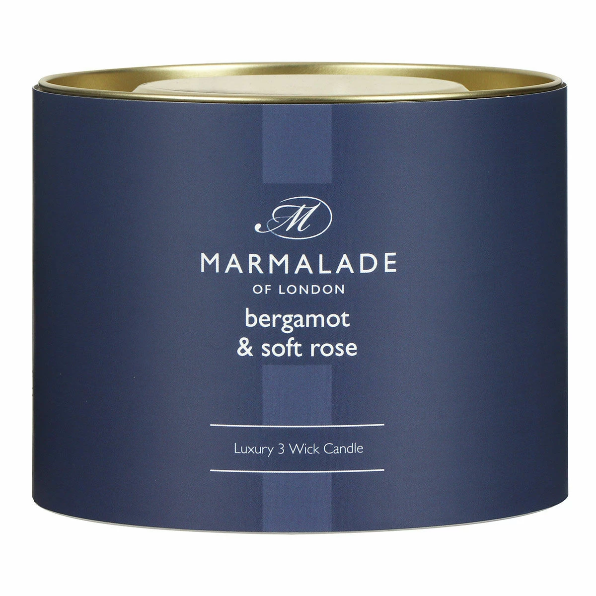 Marmalade Of London Bergamot & Soft Rose 400g 3 Wick Glass Soy Candle 7 Marmalade Of London Bergamot & Soft Rose 400g 3 Wick Glass Soy Candle - Image 7