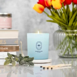 Marmalade Of London Balance 230g Wellbeing Glass Soy Candle -gifts shop marmalade of london 13771 balance 230g wellbeing glass candle lifestyle 2