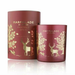Marmalade Of London Precious Spice 230g Luxury Glass Soy Christmas Candle