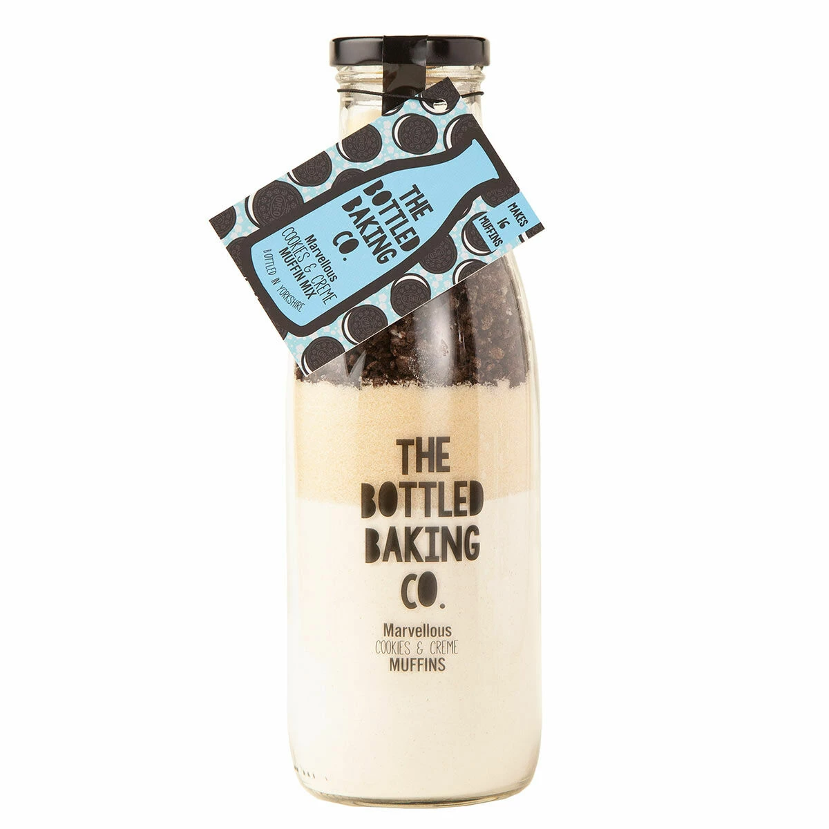 The Bottled Baking Co – Marvellous Cookies & Crème Muffin Mix 1 The Bottled Baking Co – Marvellous Cookies & Crème Muffin Mix