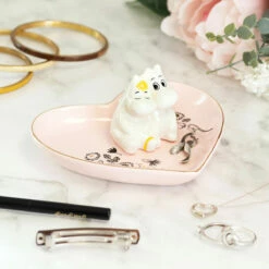 House Of Disaster Moomin Love Trinket Dish -gifts shop mmdislo house of disaster moomin love trinket dish ls