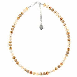 Carrie Elspeth Sandstone Cubes Full Necklace -gifts shop n1798