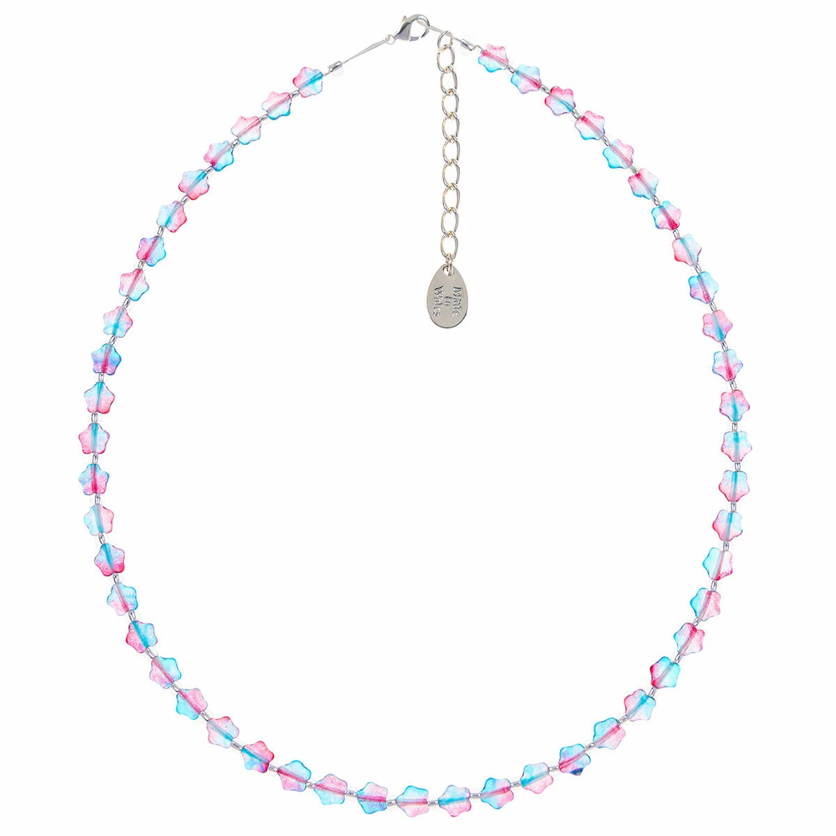 Carrie Elspeth Blue & Pink Twinkles Full Necklace 3 Carrie Elspeth Blue & Pink Twinkles Full Necklace - Image 3