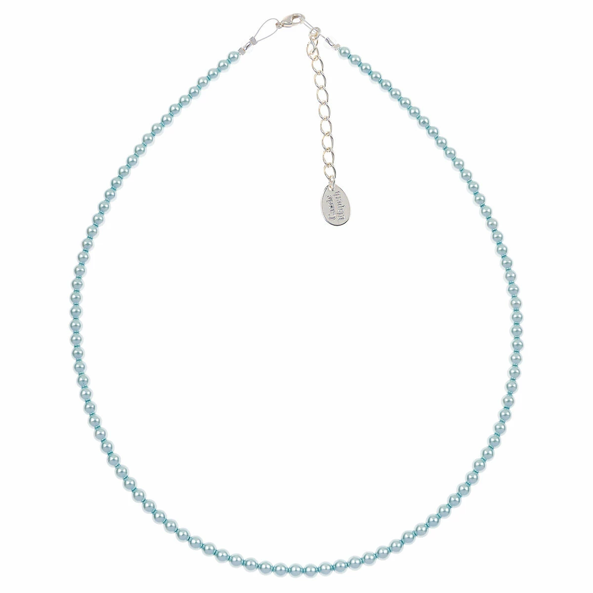 Carrie Elspeth Blue Pearl Full Necklace 3 Carrie Elspeth Blue Pearl Full Necklace - Image 3