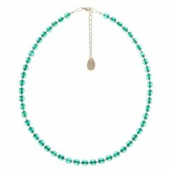 Carrie Elspeth Teal & Green Filaments Full Necklace 6 Carrie Elspeth Teal & Green Filaments Full Necklace -gifts shop n1827 carrie elspeth teal green filaments full necklace ce