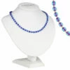 Carrie Elspeth Blue & Pink Filaments Full Necklace