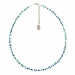 Carrie Elspeth Green & Purple Filaments Full Necklace -gifts shop n1831 carrie elspeth green purple filaments full necklace ce