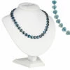 Carrie Elspeth Blue Shine Hearts Full Necklace