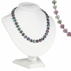 Carrie Elspeth Spectrum Shine Hearts Full Necklace