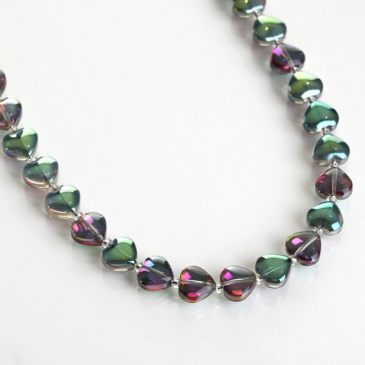 Carrie Elspeth Spectrum Shine Hearts Full Necklace 2 Carrie Elspeth Spectrum Shine Hearts Full Necklace - Image 2