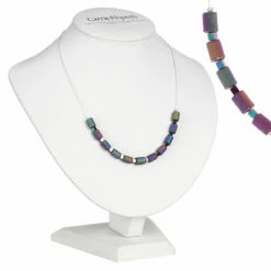 Carrie Elspeth Spectrum Lava Glimmer Links Necklace