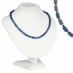 Carrie Elspeth Cobalt Lava Glimmer Full Necklace