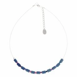 Carrie Elspeth Cobalt Lava Glimmer Links Necklace 6 Carrie Elspeth Cobalt Lava Glimmer Links Necklace -gifts shop n1849 carrie elspeth cobalt lava glimmer links necklace ce