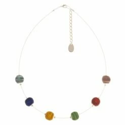 Carrie Elspeth Rainbow Strata Spaced Necklace -gifts shop n1864 carrie elspeth rainbow strata spaced necklace ce