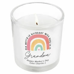 Personalised ‘You Make The World Brighter’ Rainbow Scented Jar Candle -gifts shop p0512ac39 4 1