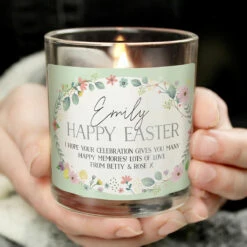 Personalised Springtime Jar Candle -gifts shop p0512ad69 2