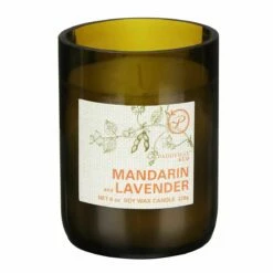 Paddywax Eco 226g Mandarin And Lavender Green Recycled Glass Soy Candle 7 Paddywax Eco 226g Mandarin And Lavender Green Recycled Glass Soy Candle -gifts shop paddywax eg02eu eco mandarin lavender recycled glass candle 02