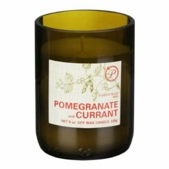 Paddywax Eco 226g Pomegranate And Currant Green Recycled Glass Soy Candle -gifts shop paddywax eg04eu eco pomegranate currant recycled glass candle 02