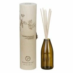 Paddywax Eco Pomegranate And Currant Green Reed Diffuser